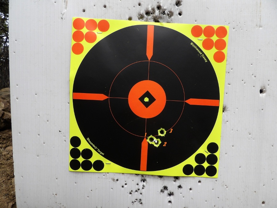 Winchester X-150 Sabot test 100-3185