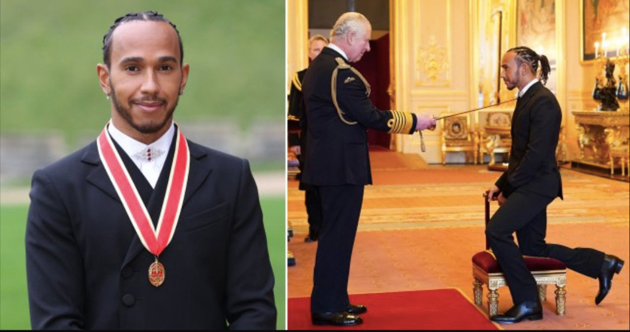 Lewis Hamilton es nombrado Sir por el Príncipe Carlos