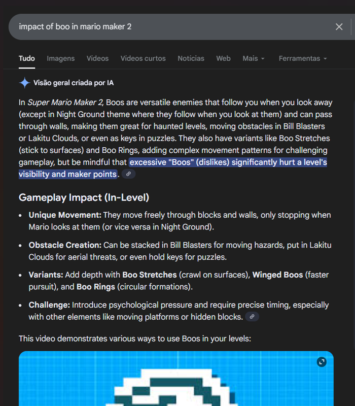 Boos Impact Google AI Answer