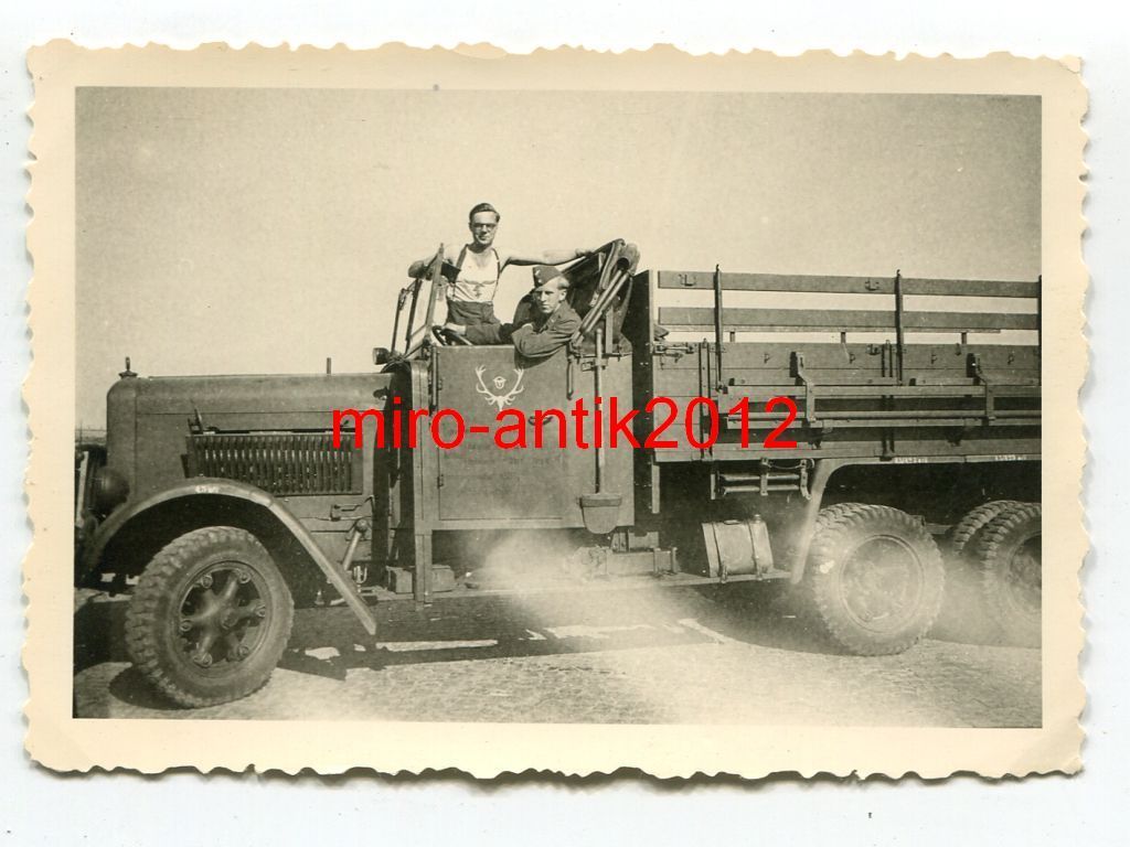 LKW, Henschel 33, geländegängiger Lastkraftwagen