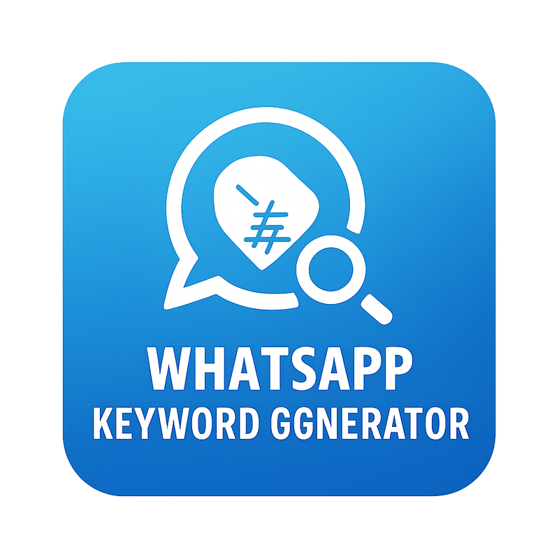 WhatsApp Keyword Gen Icon