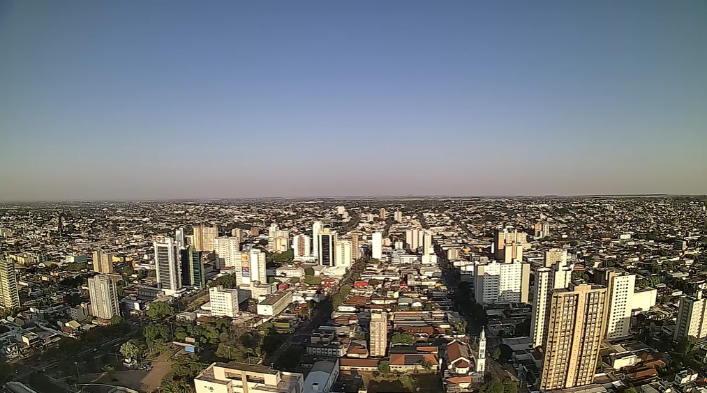 Campo Grande nesta manhã de sexta-feira