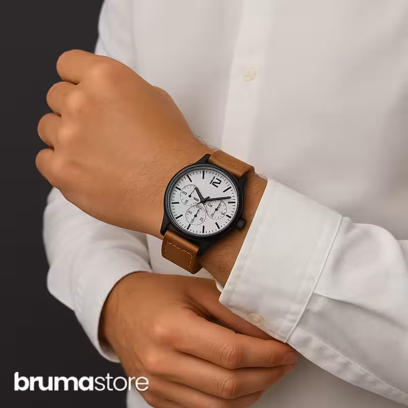 Reloj Kalyon acero elegante