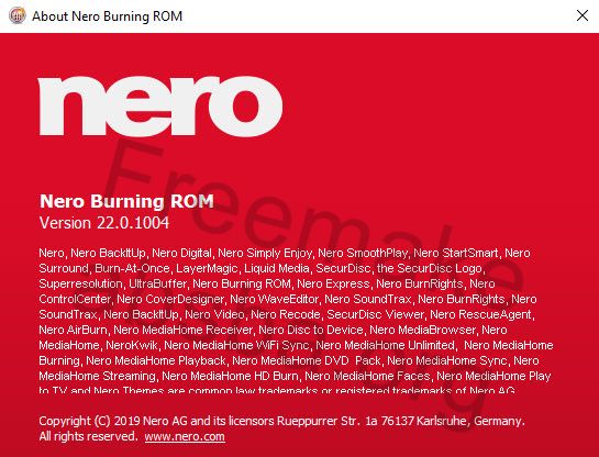 Nero Burning ROM & Nero Express 2020 Multilanguage v22.0.1004 Portable Nero6