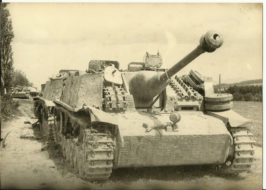ORIGINAL FOTO WK2 DEUTSCHER TANK STURMGESCHÜTZ I