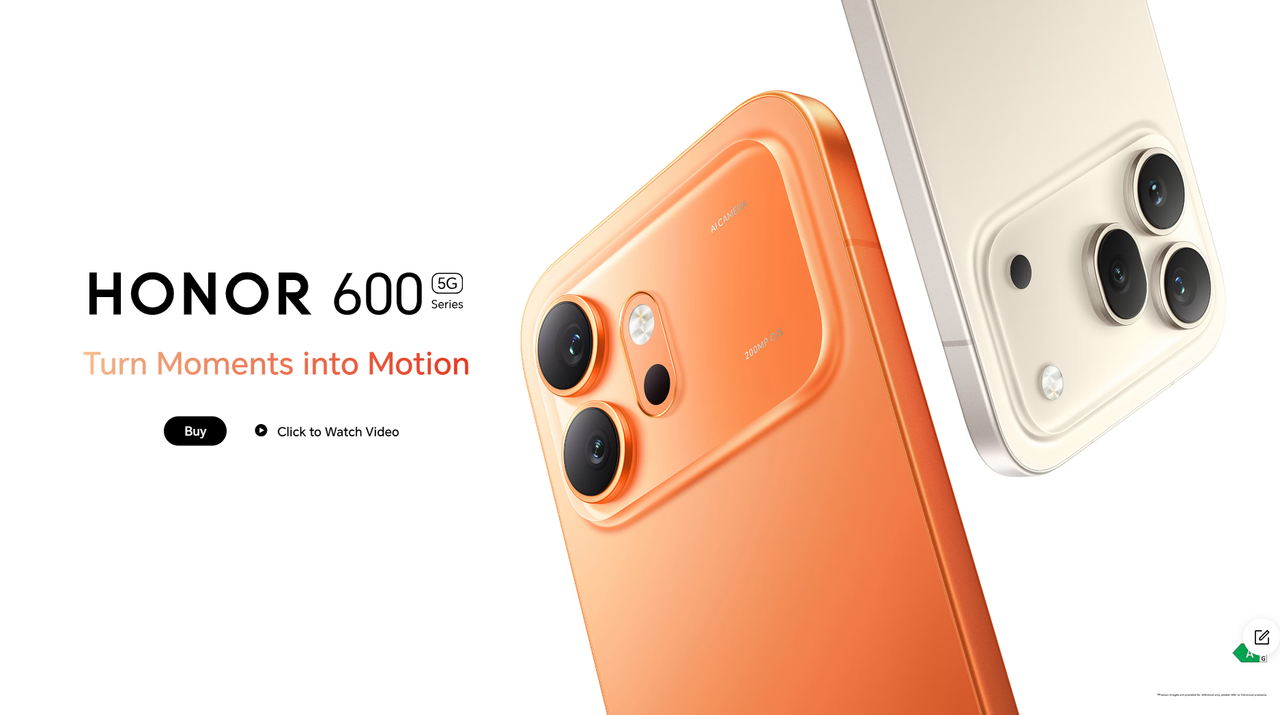 Honor 600 Banner