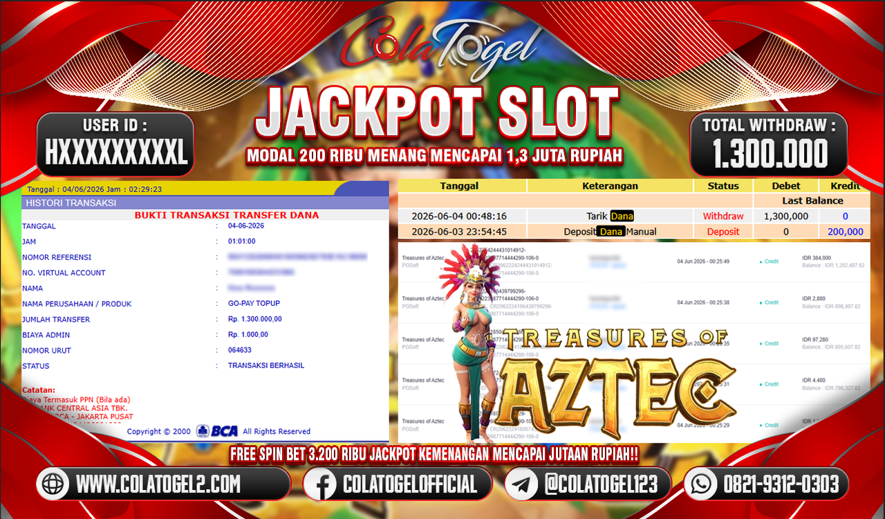JACKPOT SLOT GACOR!!