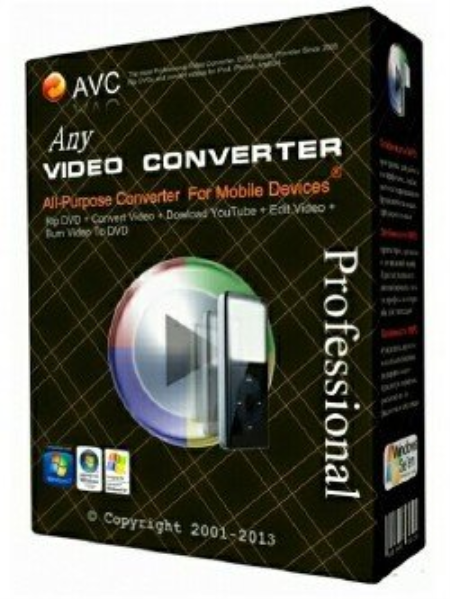 Any Video Converter Professional 7.0.7 Multilingual Portable
