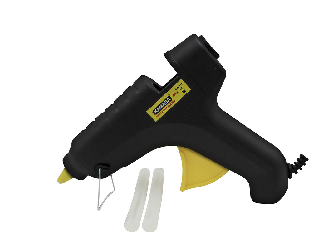 PISTOLA PARA SILICONA 40W KAMASA