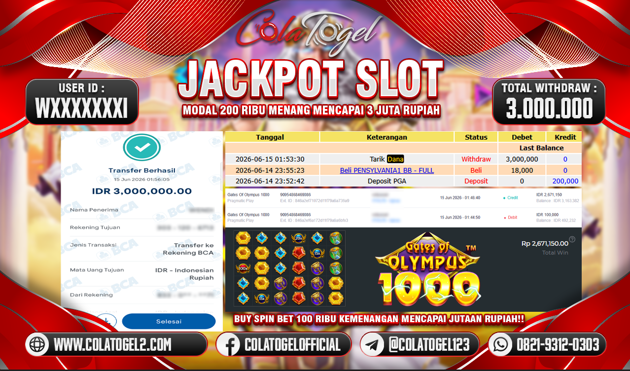 JACKPOT SLOT GACOR!!