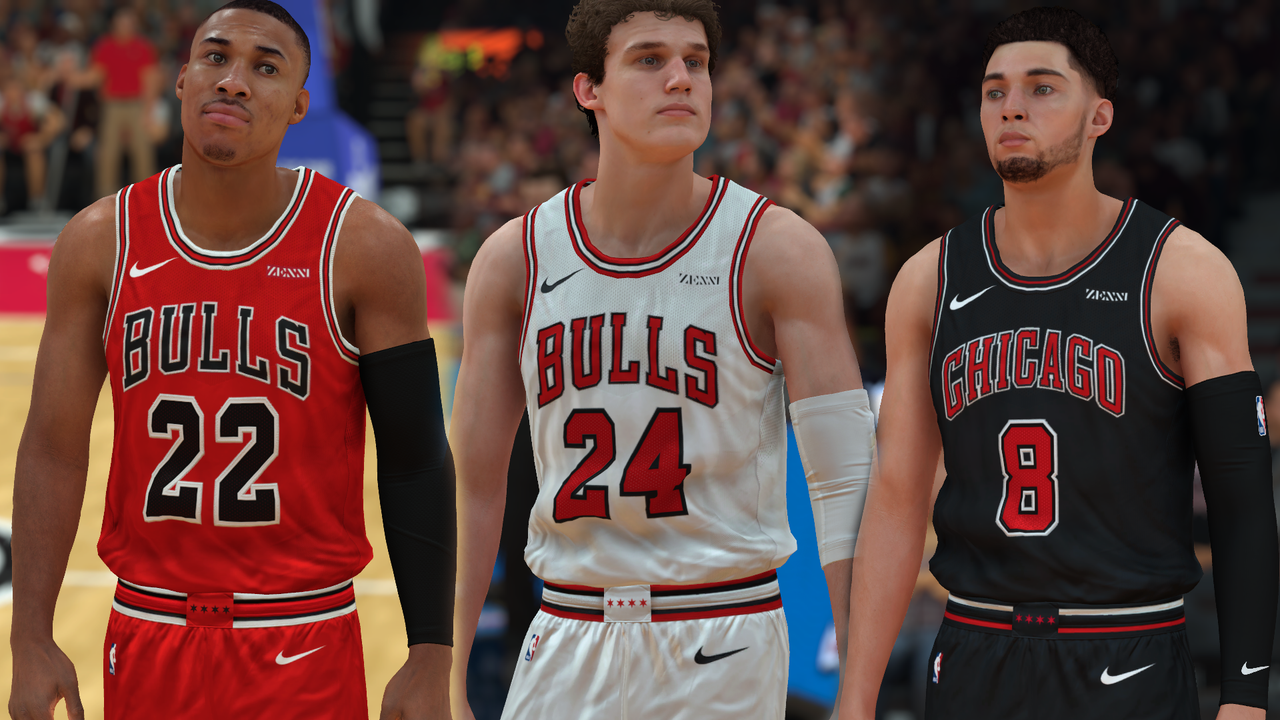 Chicago Bulls jersey - NBA 2K19 at ModdingWay