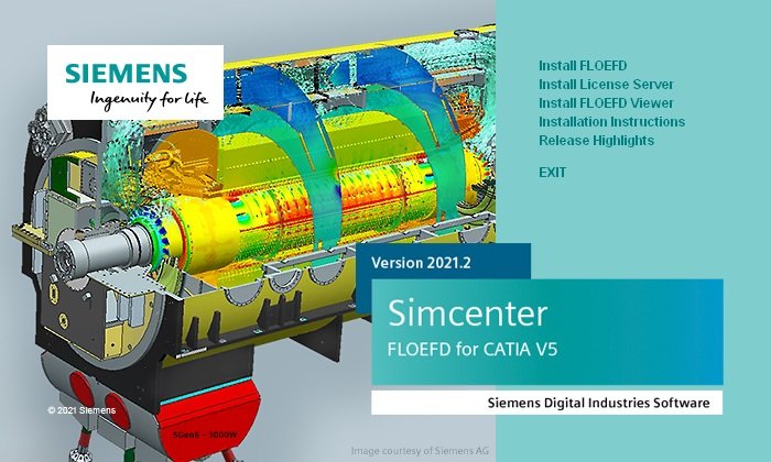 Siemens Simcenter FloEFD 2021.2.1 v5446 for CATIA V5 (x64)