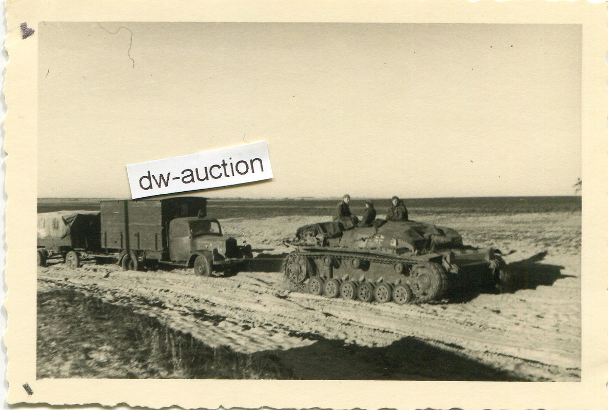 Sturmgeschütz Abteilung 226 , Stug schleppt Fahr