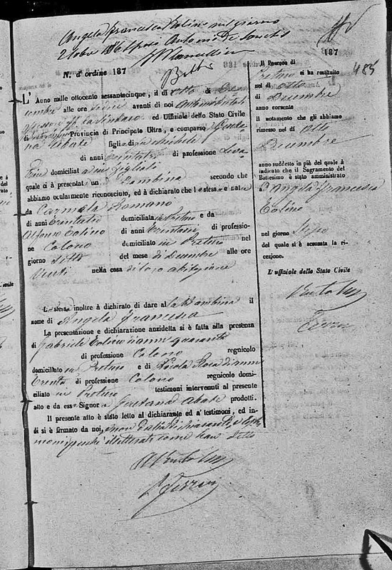 Angela Francesca Tolino, Birth 7  Dec 1865_edited-1