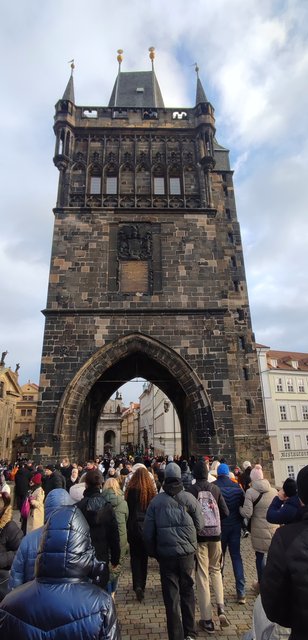 Casa Danzante, Reloj en movimiento y Castillo de Praga - Viena - Bratislava - Praga, Navidad 2024 (74)