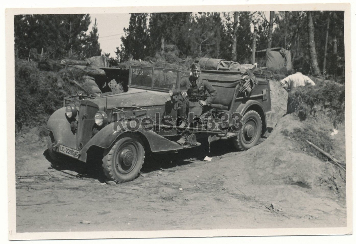 Foto Kübelwagen PKW Kennung Legion Condor LN88 L