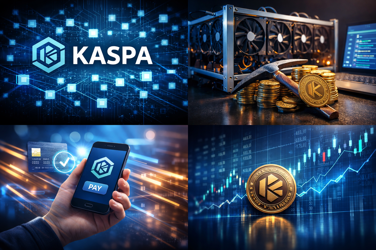 Kaspa (KAS): o que é e como funciona a criptomoeda