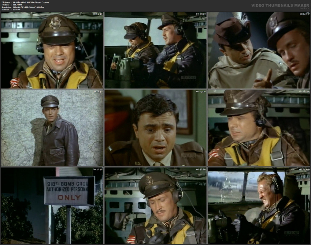 12 O'Clock High S03E05 A Distant Cry.mkv