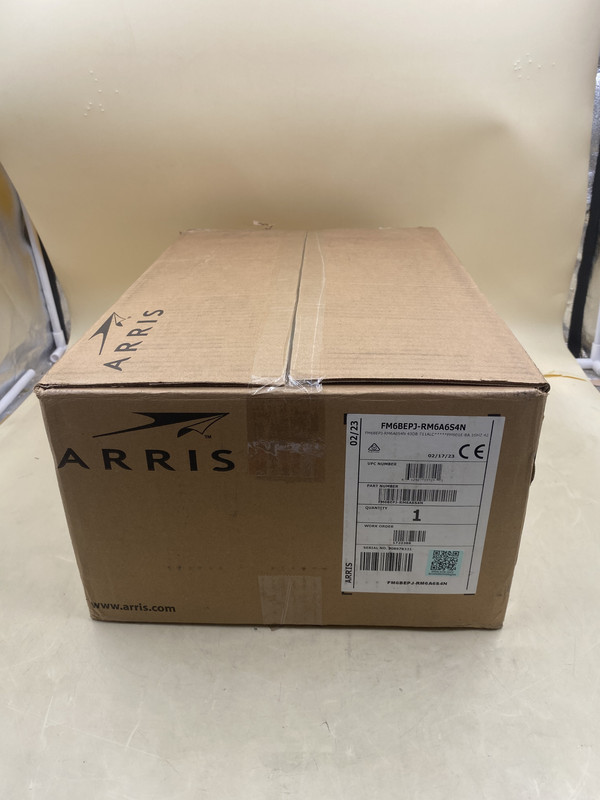 ARRIS FM6BEPJ-RM6A6S4N FLEX MAX601E 1GHZ BRIDGER AMPLIFIER '23