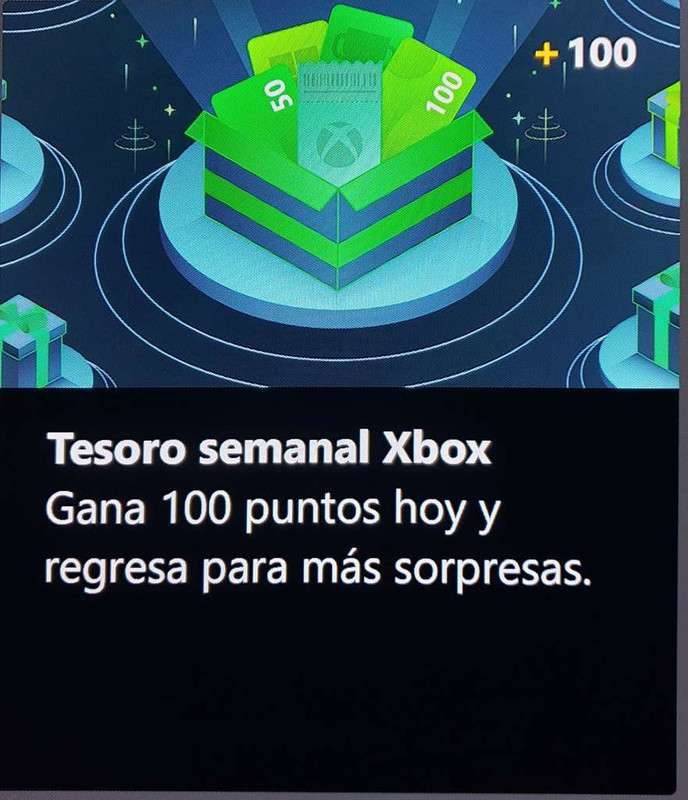 Microsoft Rewards: Tesoro semanal 
