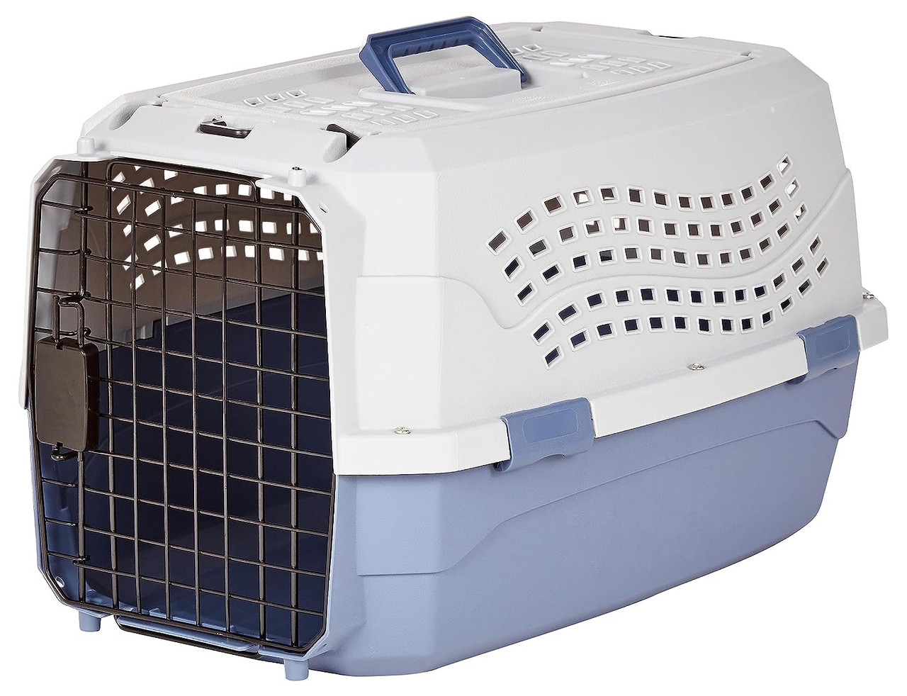 Amazon Basics Hard-Sided 2-Door Top-Load Pet Travel Carrier