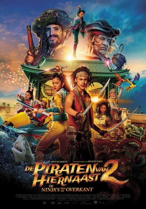Piraci z sąsiedztwa: Ninja z drugiej strony / De piraten van hiernaast: De ninja's van de overkant (2022) MULTi.1080p.WEB-DL.H.264-DSiTE / Lektor i Napisy PL