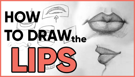 How to Draw Lips   The Best Way