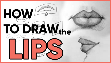 How to Draw Lips - The Best Way