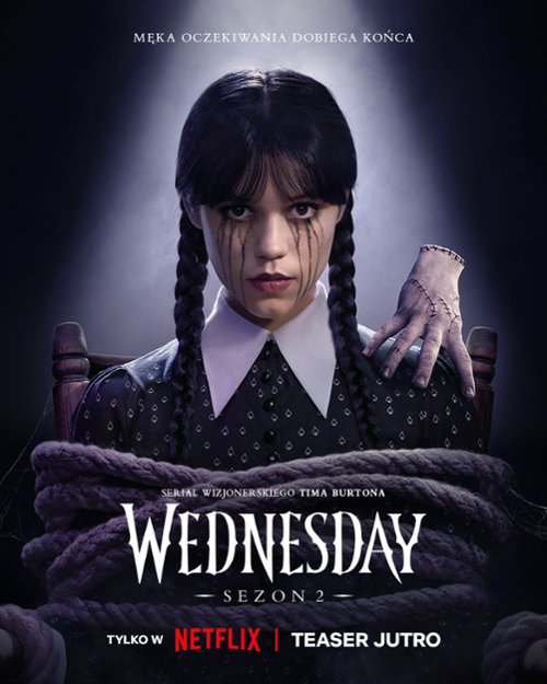 Wednesday (2025) (Sezon 2) MULTi.1080p.NF.WEB-DL.H264.DDP5.1.Atmos-K83 / Lektor i Napisy PL