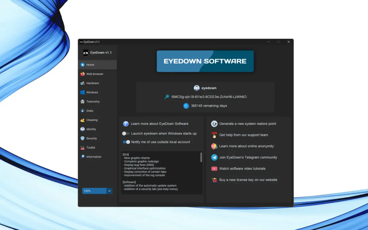 Eye down Crack Anonymous tool protect your data