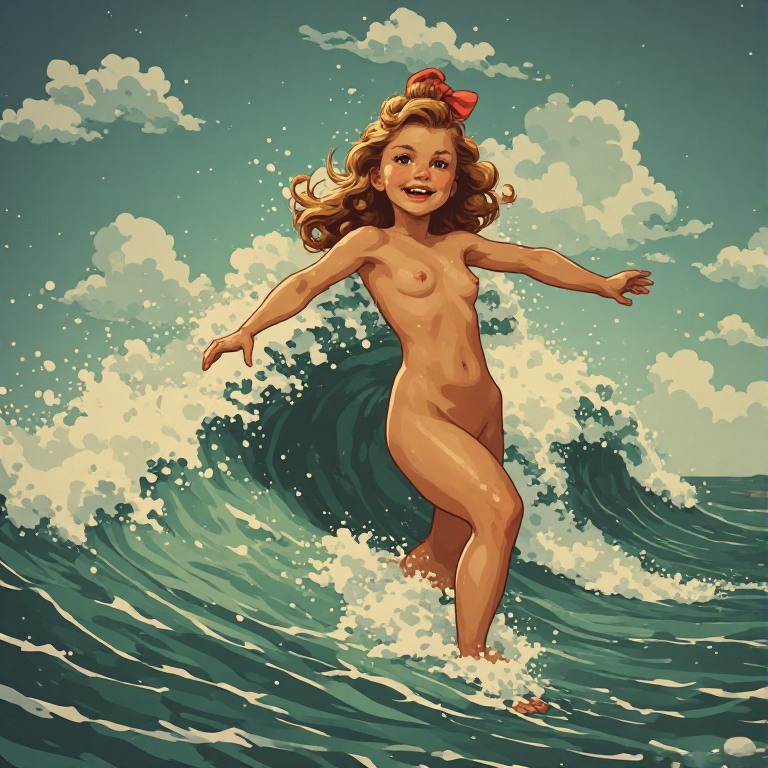 Pin-Up-style-Nakked-Young-Girl-(26)