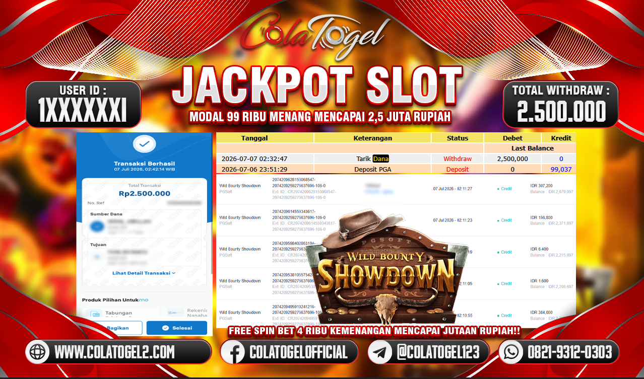 JACKPOT SLOT GACOR!!