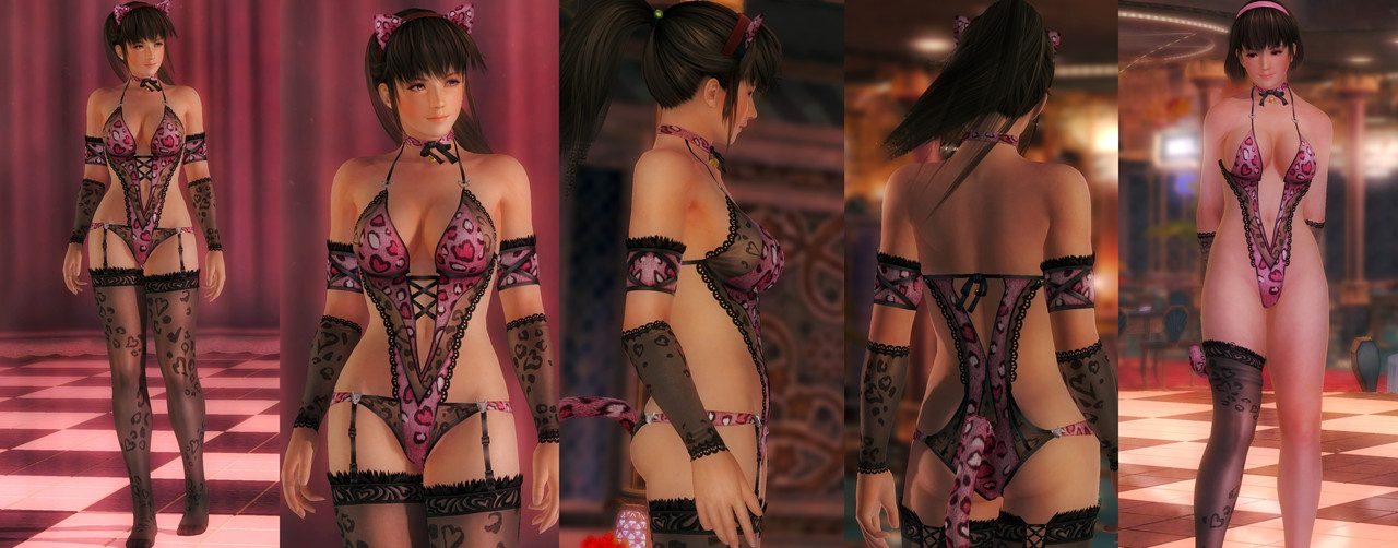 Hitomi DOAXVV Neon Night Panther