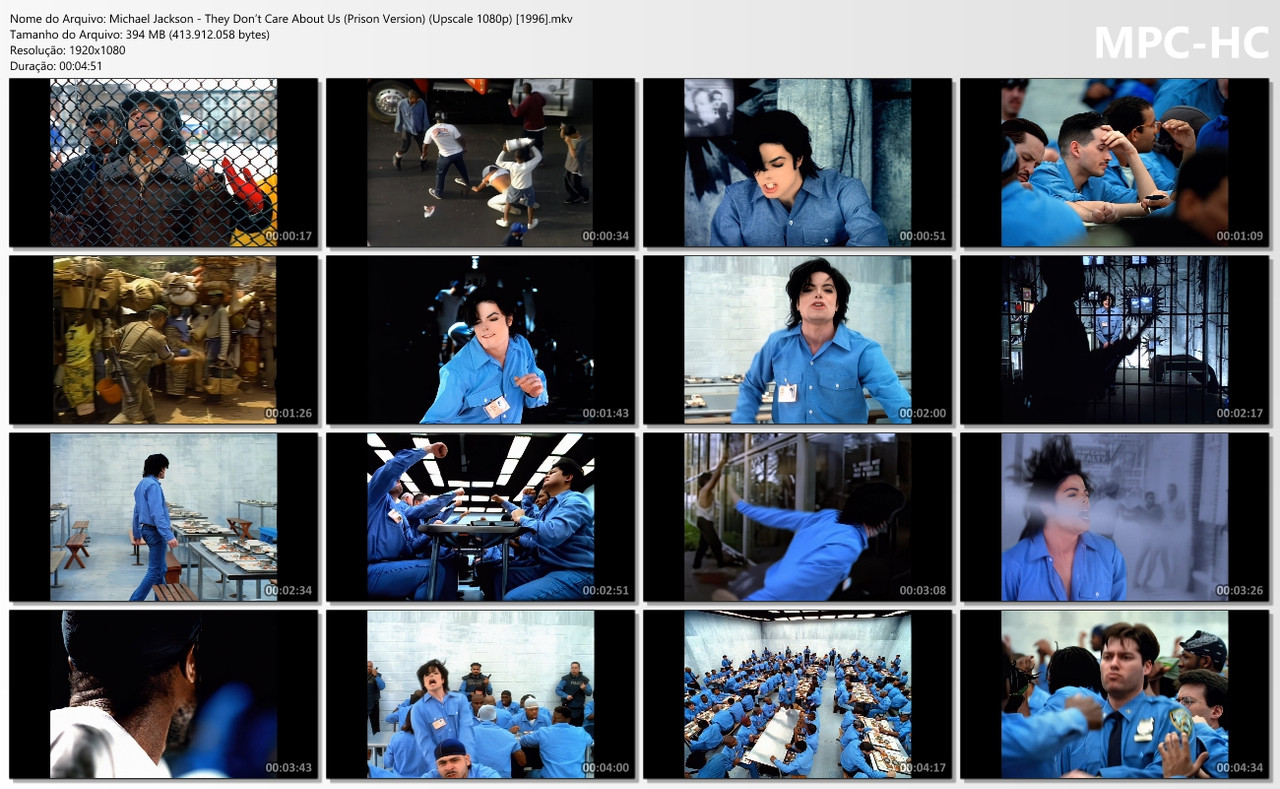 Michael Jackson - They Don’t Care About Us (Prison Version) (Upscale 1080p) [1996]