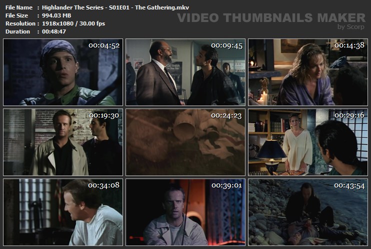 Highlander The Series - S01E01 - The Gathering.mkv