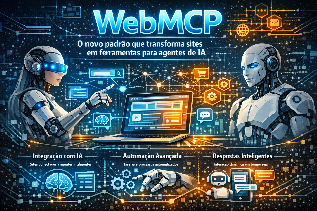 WebMCP: o novo padrão que transforma sites em ferramentas para agentes de IA