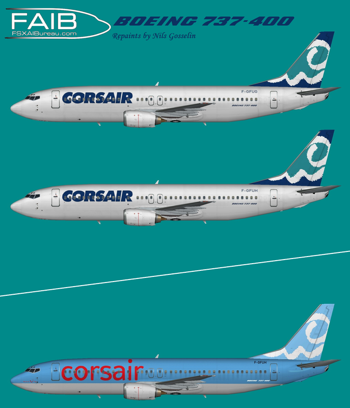 Corsair 737-400 update