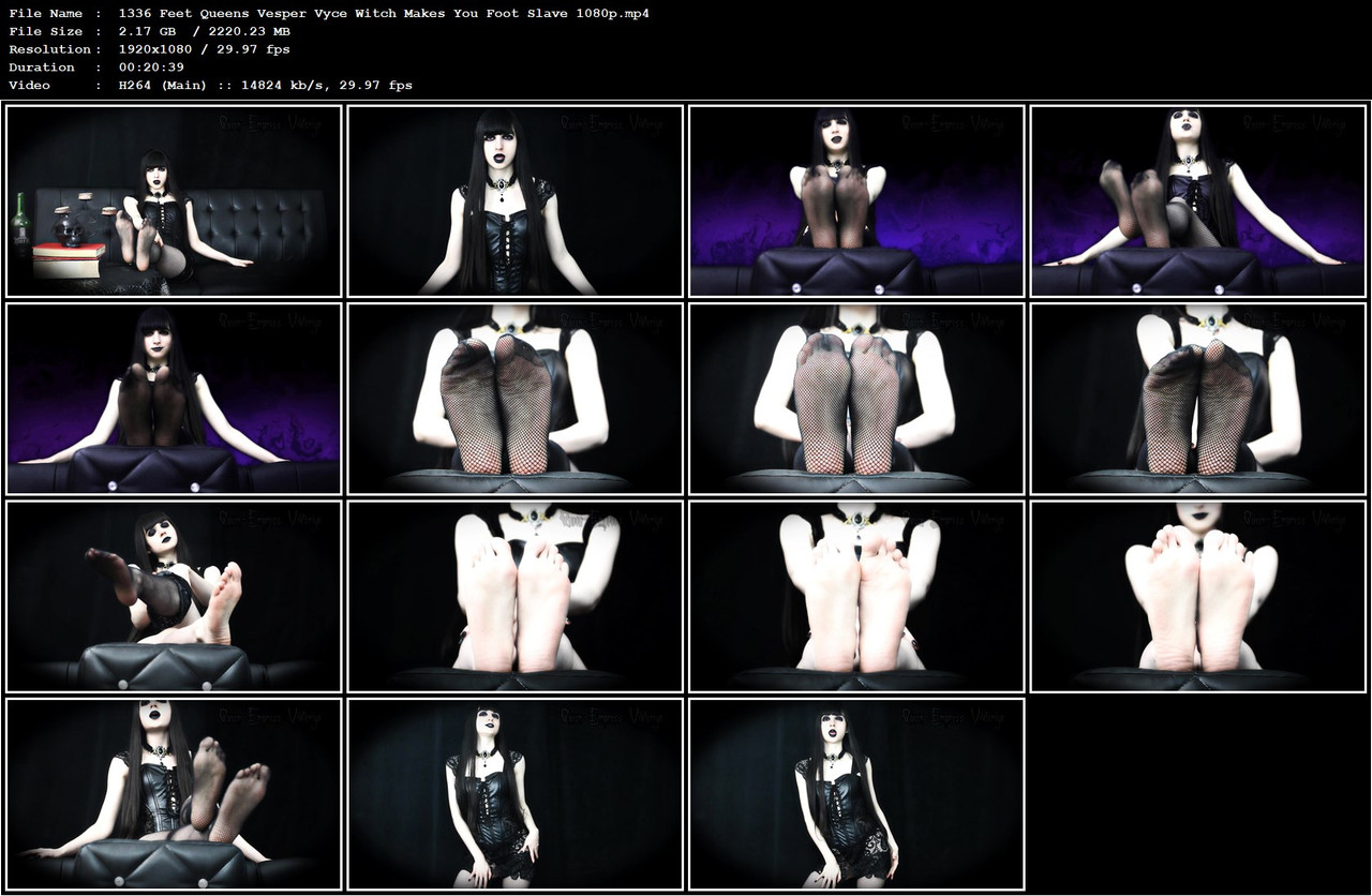 1336 Feet Queens Vesper Vyce Witch Makes You Foot Slave 1080p mp4