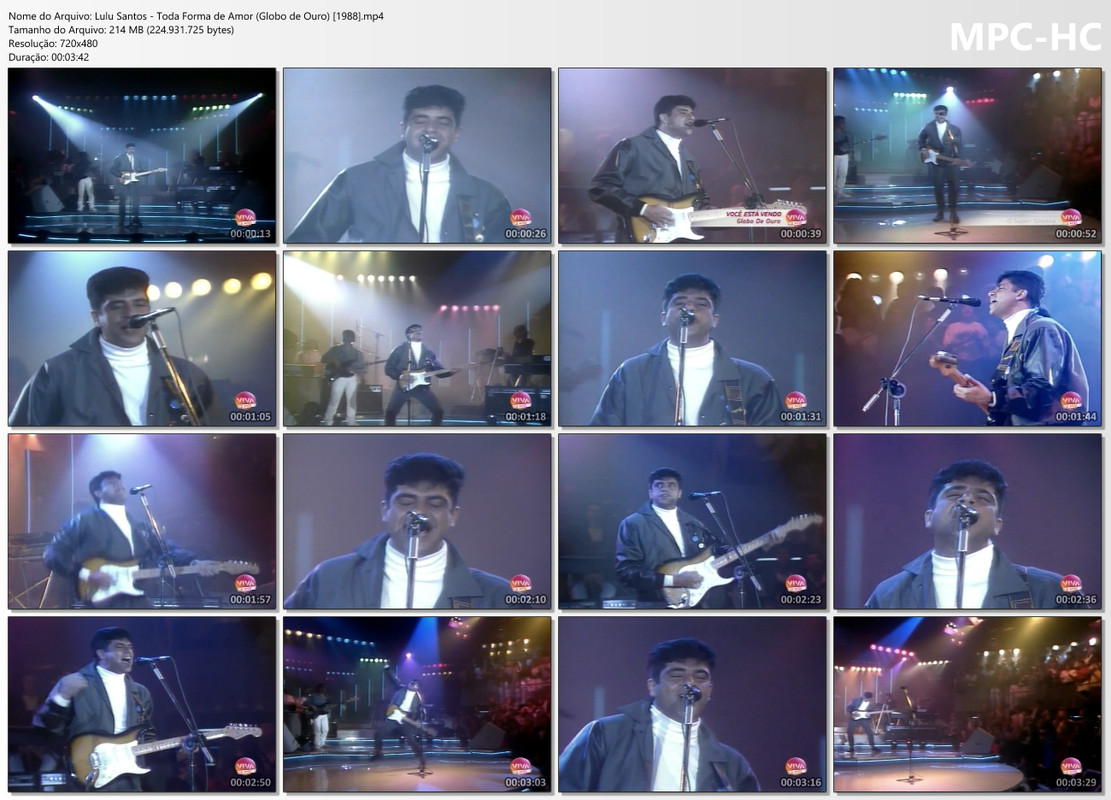 Lulu Santos - Toda Forma de Amor (Globo de Ouro) [1988]