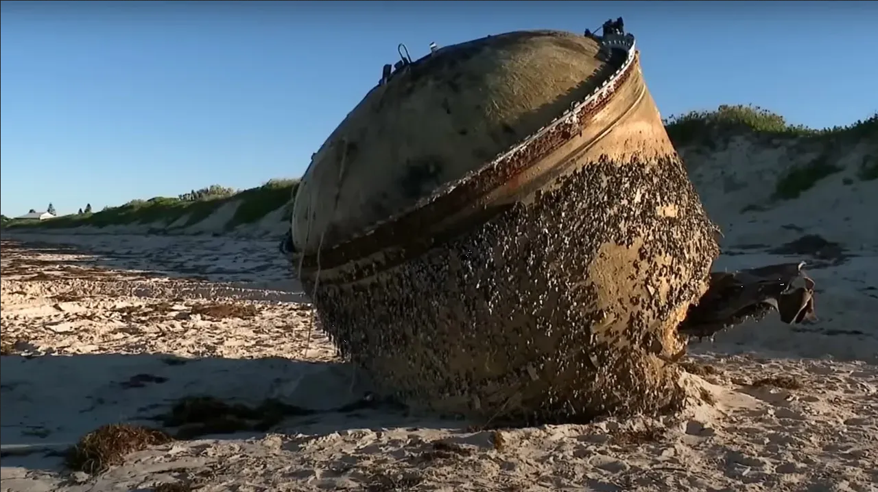 ¿Qué es el extraño objeto que apareció en una playa remota de Australia?
