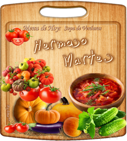 Sopa de Verduras Martes