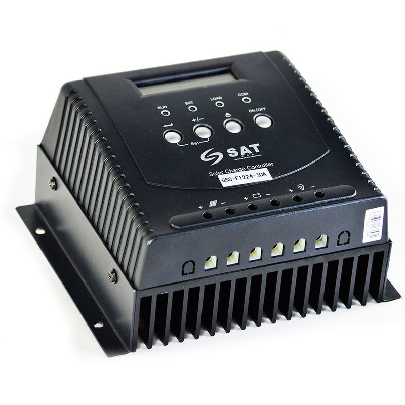 4607-1-CONTROLADOR SOLAR SAT GSC-F1224-30 MPPT 12-24V 30A EXENTO