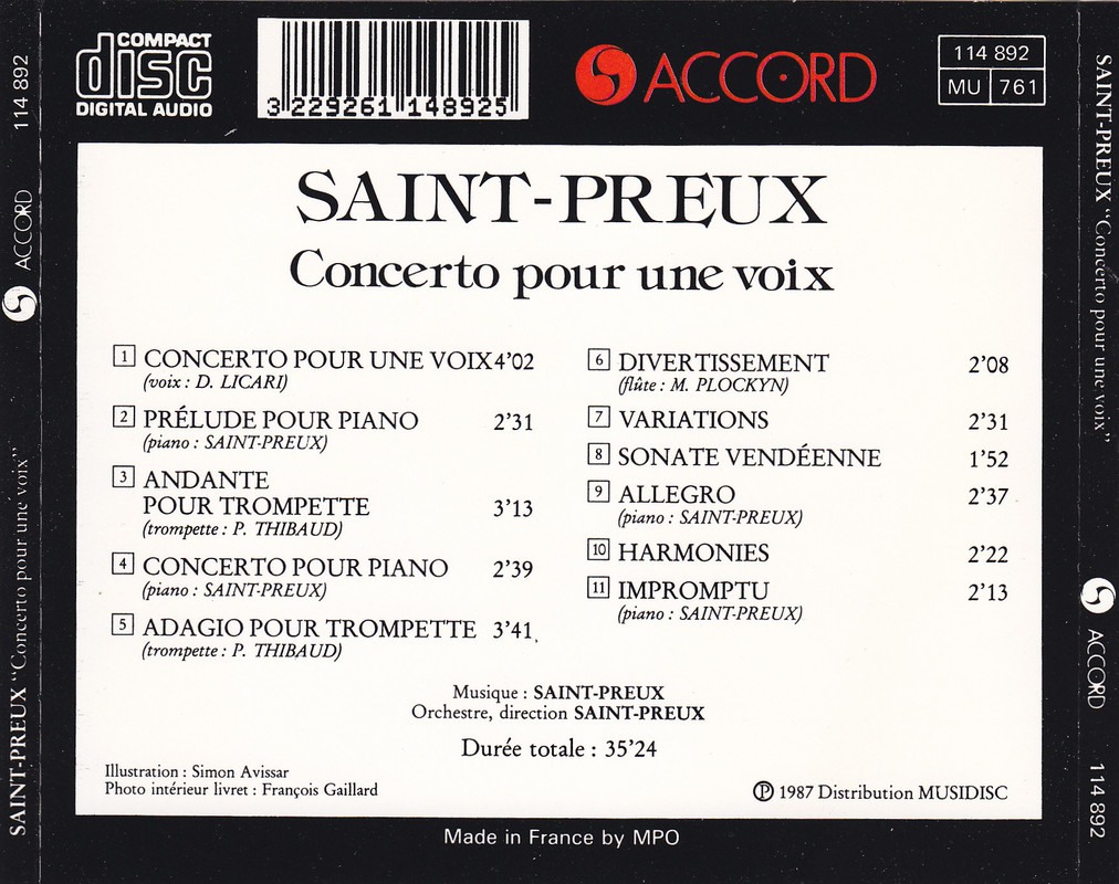 Concerto Pour Une Voix (2)