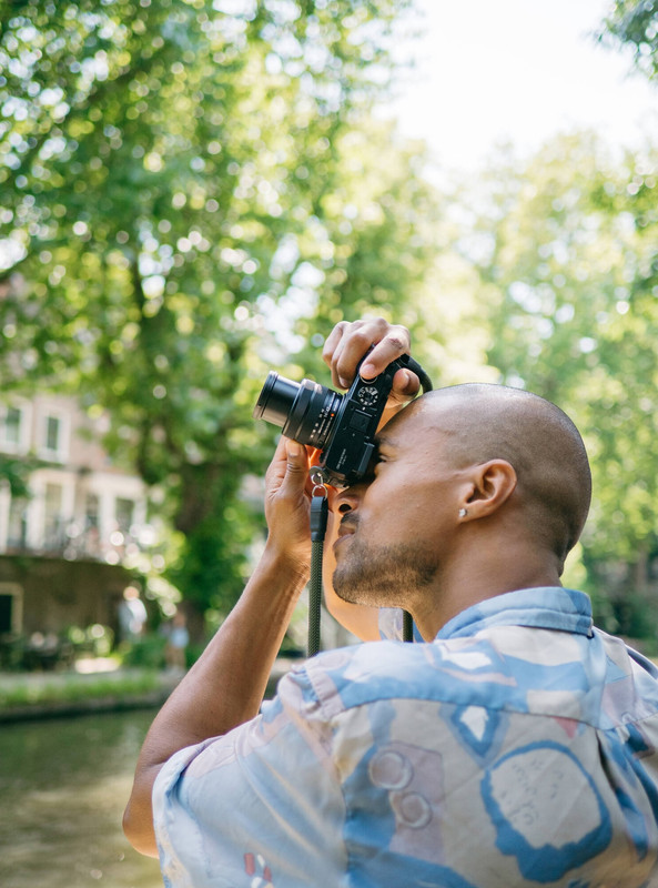 OM SYSTEM PEN Mirrorless Camera lifestyle shot