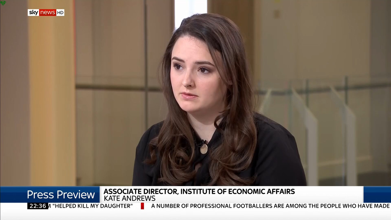 27 January - 22.00.00 - Sky News At 10. Anna Jones with the main