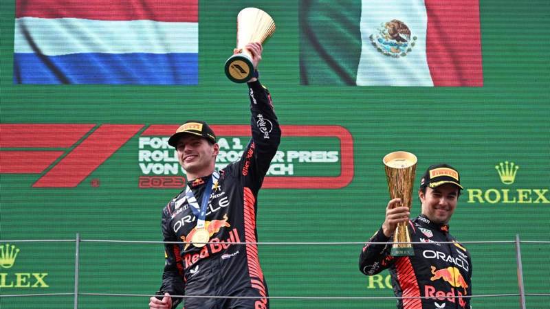 Max Verstappen trionfa nel GP d Austria 2023