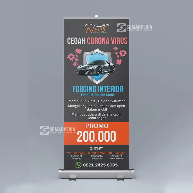 Desain x-banner,baliho,custom banner | Semarpedia