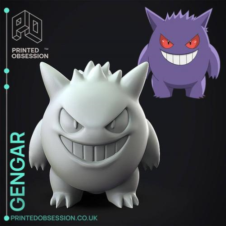Gengar – 3D Print Model