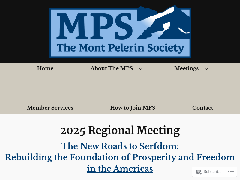 Mont Pelerin Society