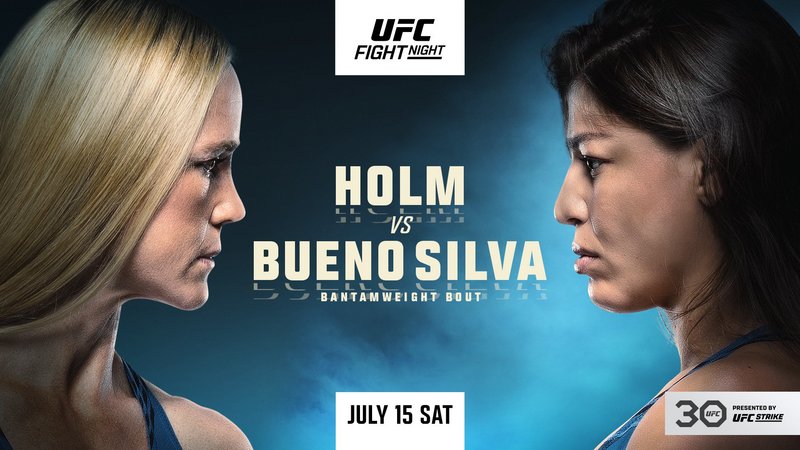 Пуснаха постера за UFC Fight Night: Холм - Буено Силва